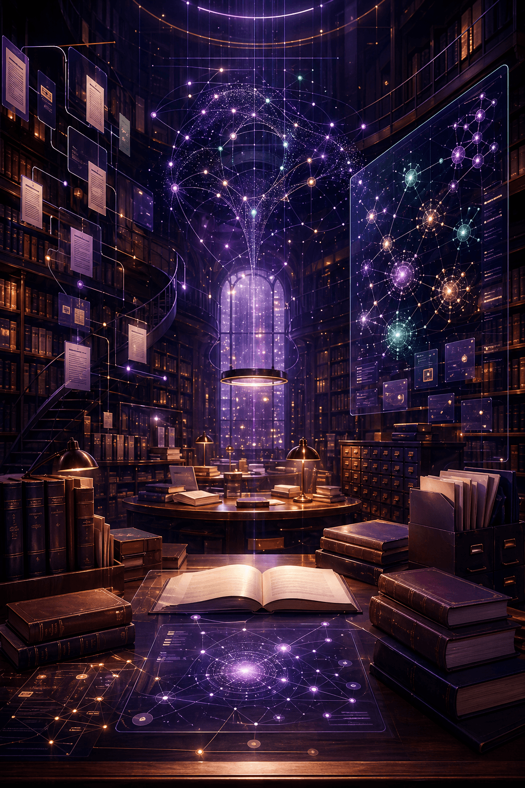 Biblioteca académica asistida por inteligencia artificial
